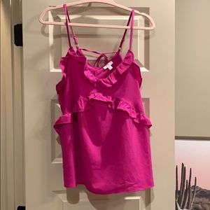 Never Worn Charming Charlie’s Ruffle Tank